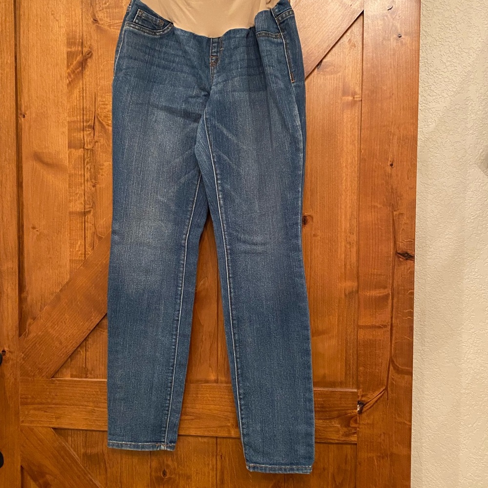 Indigo Blue Maternity Jeans Size S!!
